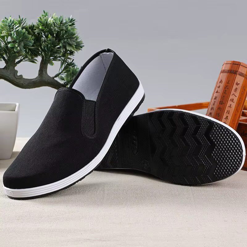 Chaussures en toile pour homme de style ancien de Pékin