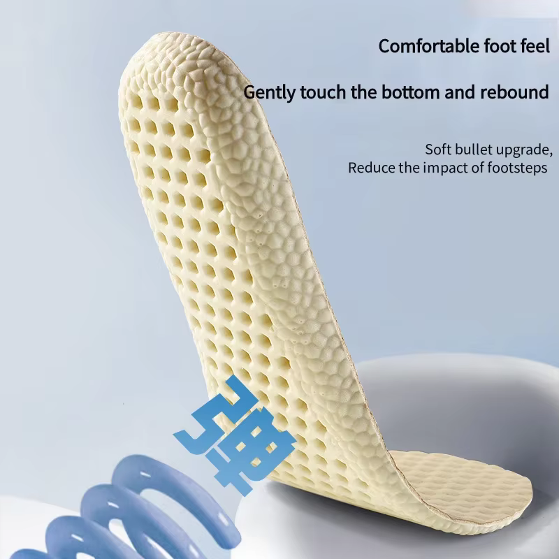 Nouvelles chaussures de sport de basket-ball semelles intérieures en mousse à mémoire de forme pour les pieds Absorption des chocs coussinets antidérapants semelle de chaussure souple confortable 1 pa