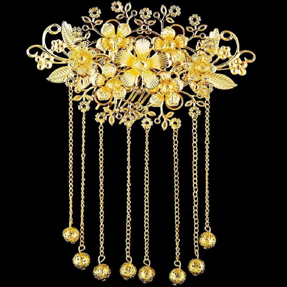 Accessoires de coiffure de mariage, accessoires photo, couronne de cheveux style papillon ancien, bâtonnet à cheveux de mariée, épingle à cheveux Hanfu, outil de conception de coiffure