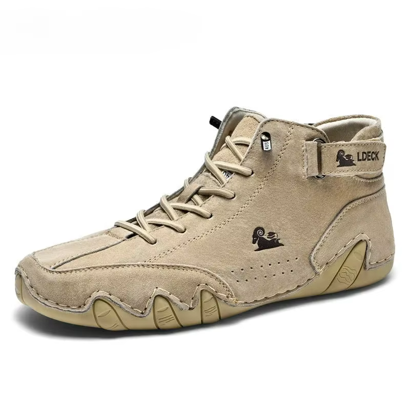 Nouvelles baskets décontractées en cuir pour hommes