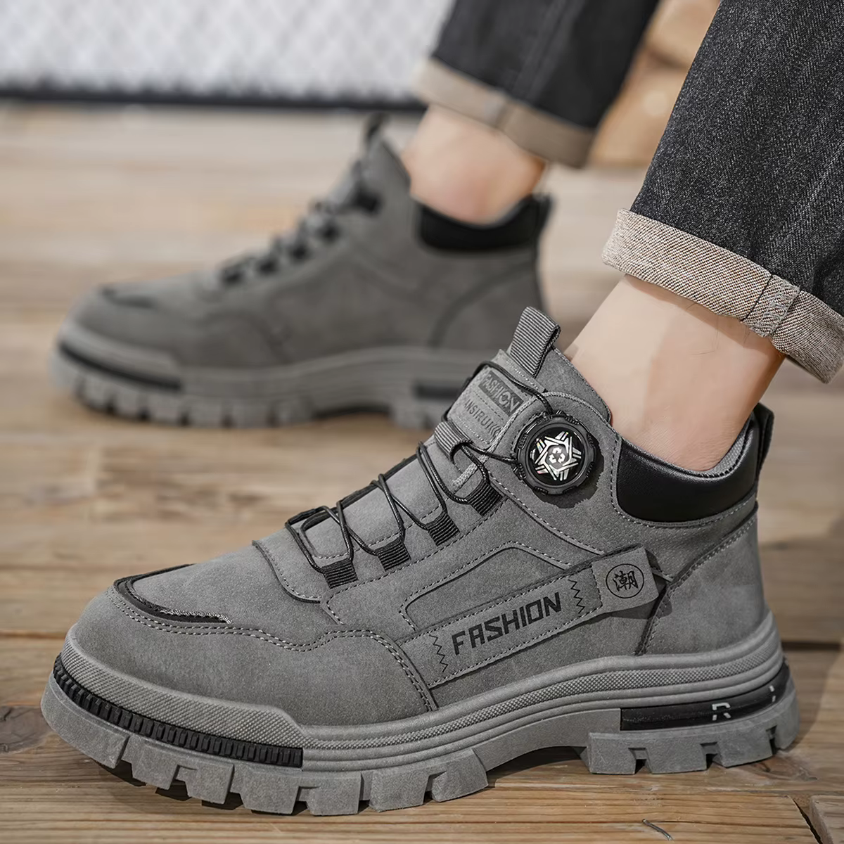 Chaussures basses de sport à plateforme pour hommes