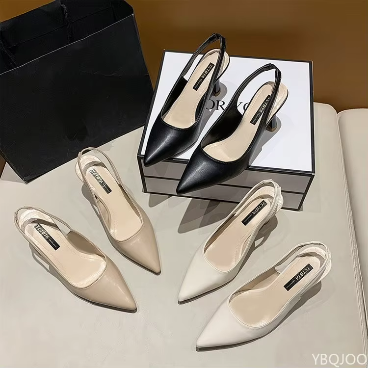 Nouvelles sandales à talons hauts pointus pour femmes