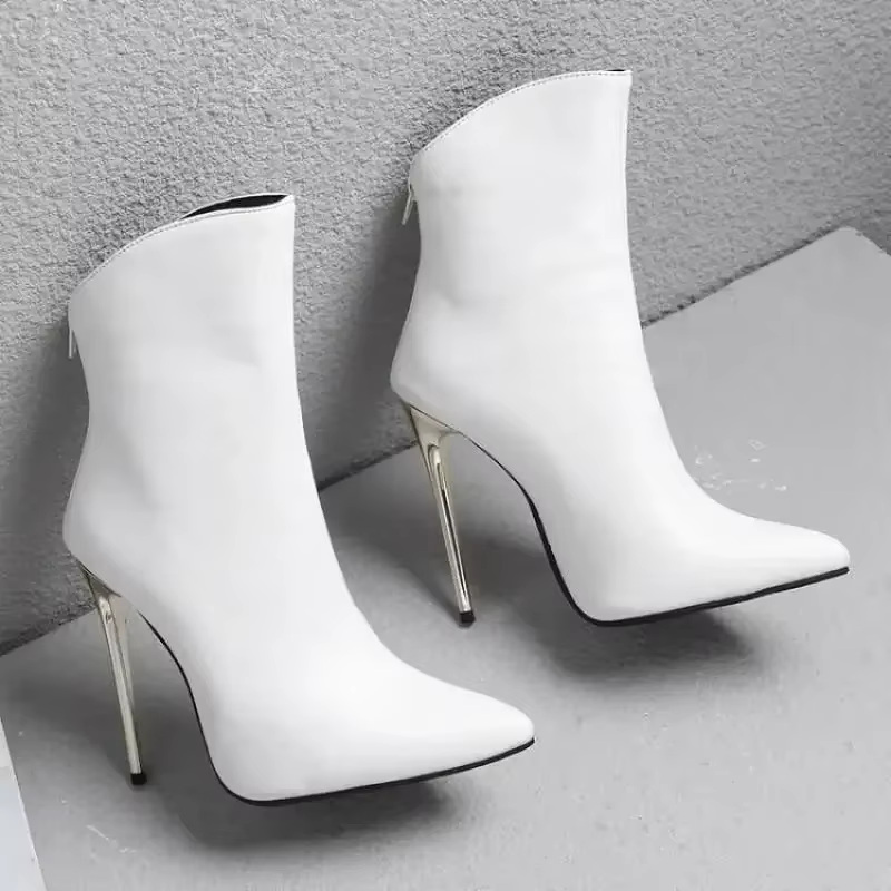 Taille 34-48 chaussure Sexy 12 cm talon haut femmes noir