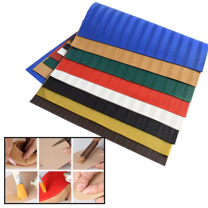 37-56cm semelles de chaussures en caoutchouc antidérapantes