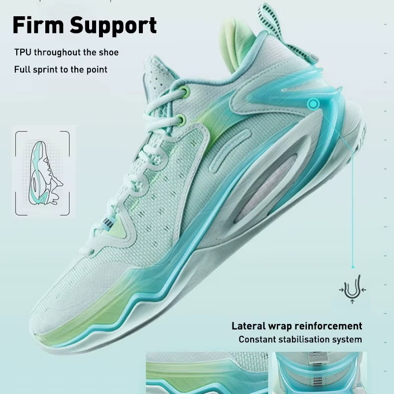 Xtep Light Attack 2.0 V3 chaussures de basket-ball pour hommes printemps résistant à l'usure