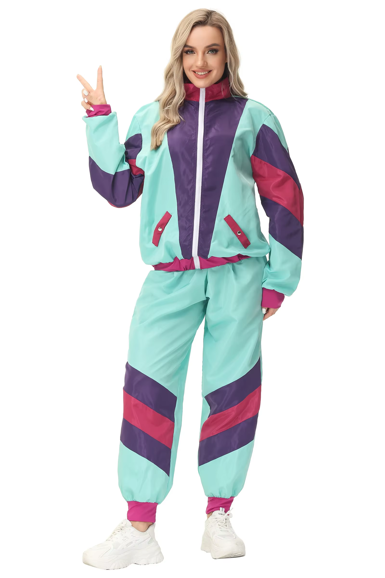 Costume de Cosplay Rock Disco Hippies pour femmes adultes, tenue de fête de carnaval d'halloween des années 70 et 80, tenue de danse Hippies, robe fantaisie de fête