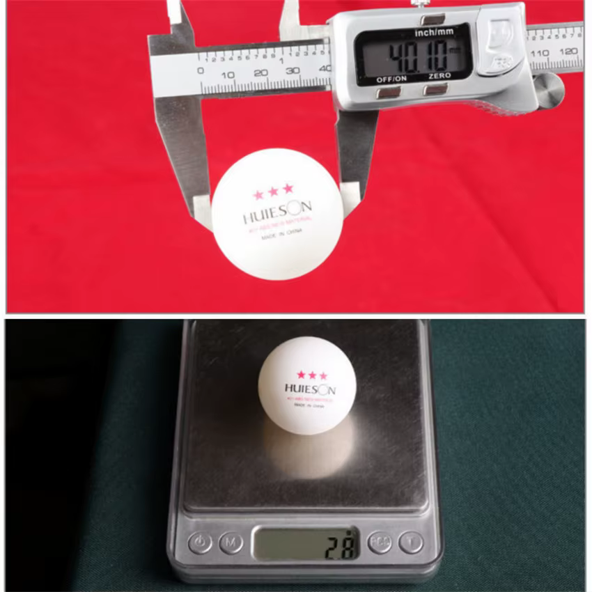Nouveau Huieson 3 étoiles 20 ~ 100 pièces ABS 40 + matériel balles de Tennis de Table professionnelles TTF balles de Ping-Pong pour compétition