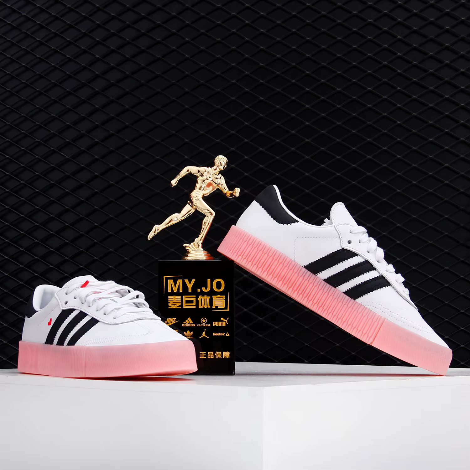 Adidas officiel authentique SAMBA ROSE femme plate-forme espadrilles décontractées EF4965