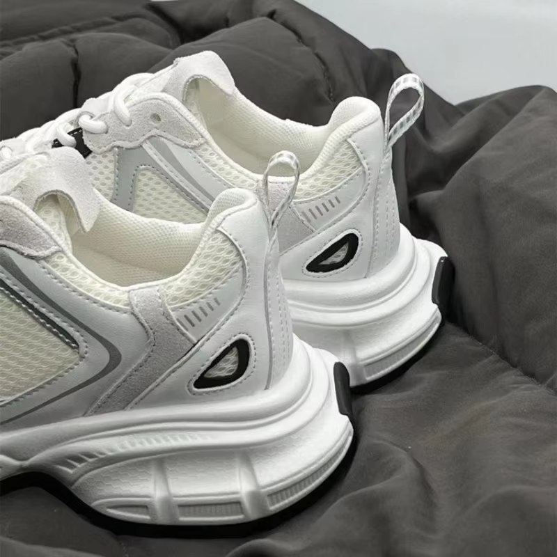 Baskets de luxe en maille respirante pour femmes
