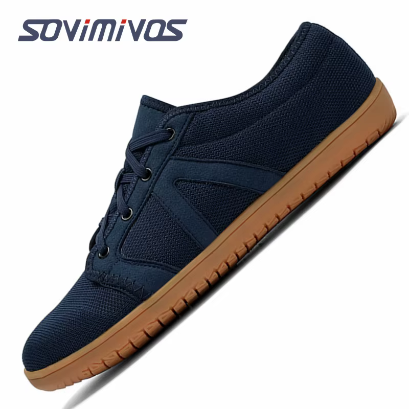 Chaussures pieds nus pour hommes Zero Drop minimaliste course à bout large boîte chaussure Tennis