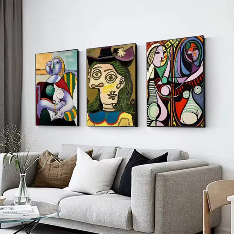 Pablo Picasso – collection d'œuvres d'art célèbres, affiche sur toile, peinture abstraite, art mural vintage pour galerie, salon, décoration de la maison