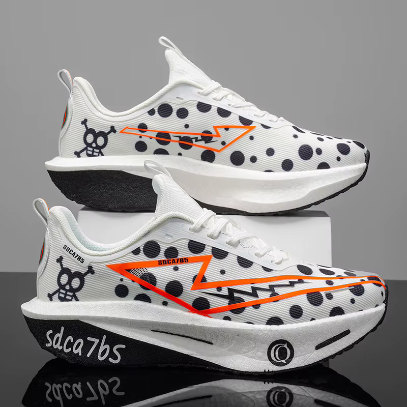 Chaussures de course pour hommes en plaque de carbone, respirantes, légères, confortables et résistantes à l'usure, pour femmes
