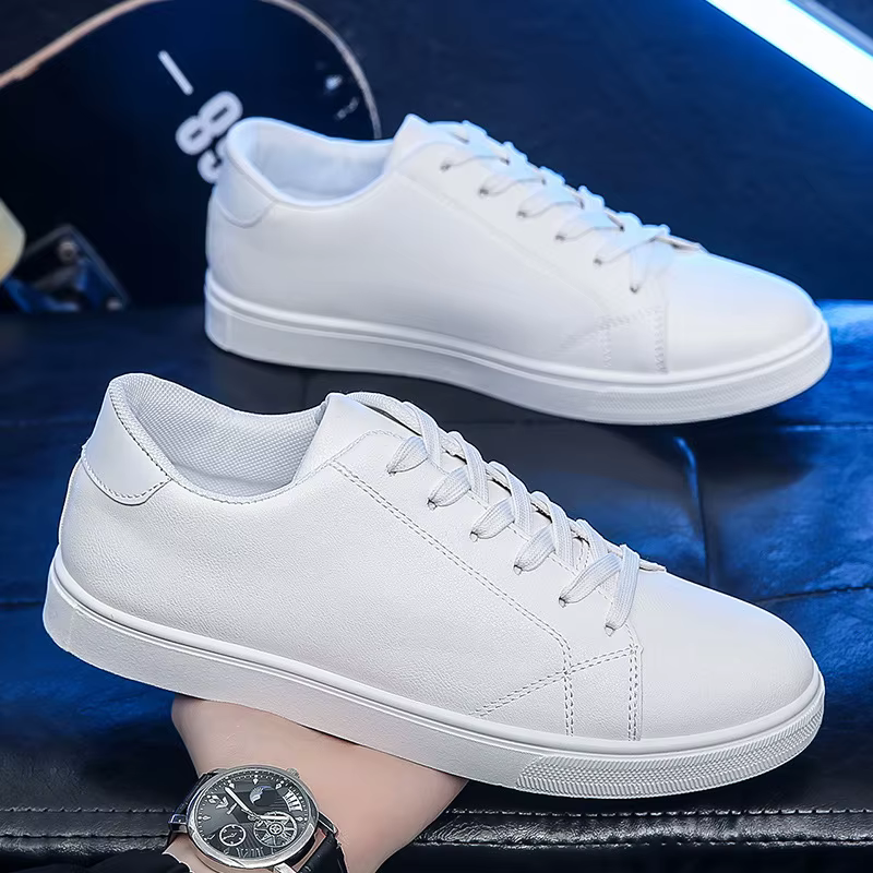 Baskets unisexes en cuir PU pour hommes