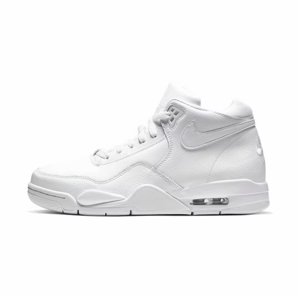 Chaussures de basket rétro mi-hautes Nike Flight Legacy unisexe blanc BQ4212-101