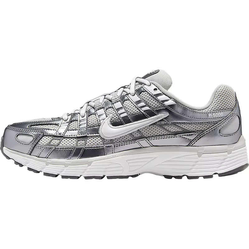 Nike Originals P-6000 Chaussures de sport décontractées basses à lacets résistantes à l'usure pour femmes IO3496-001