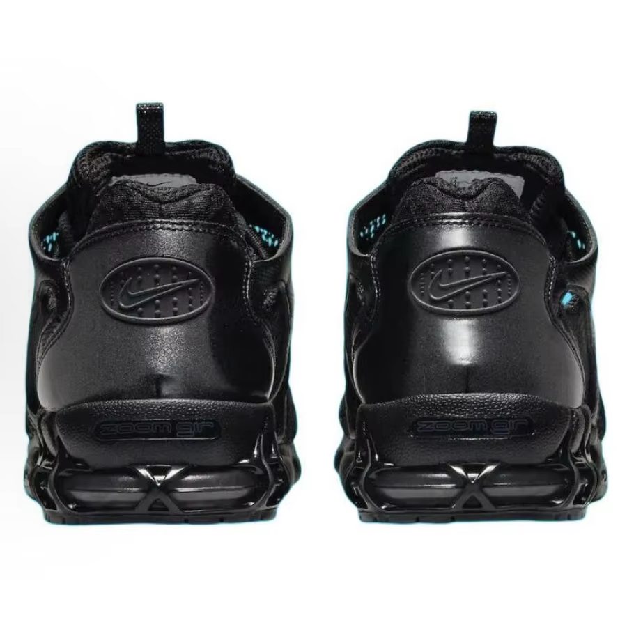 Nike hommes noir rétro papa baskets chaussures de course à semelle épaisse