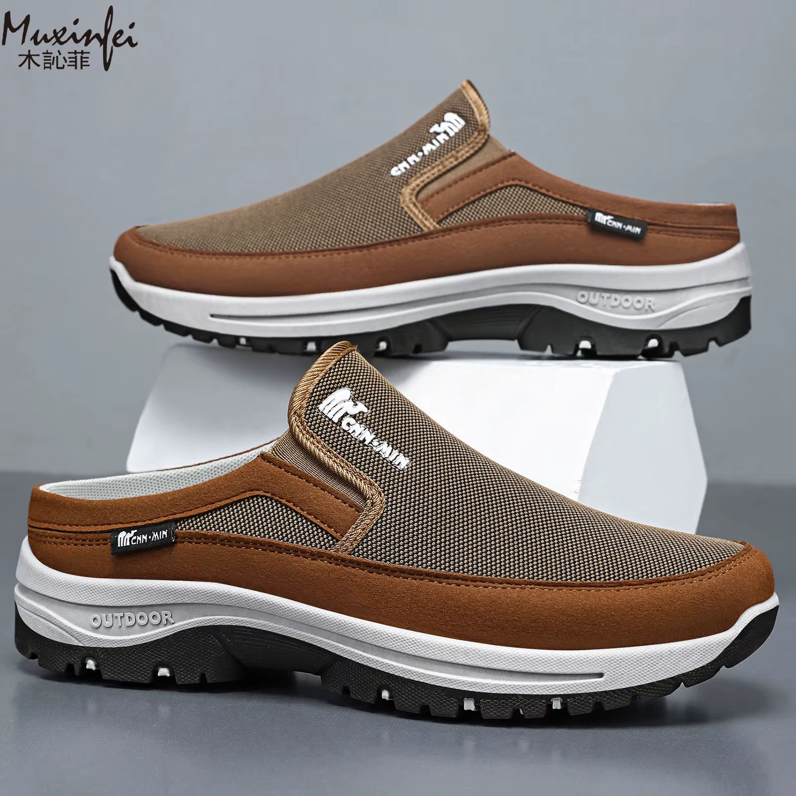 Chaussures pour hommes Printemps 2026 Nouveauté Polyvalentes Décontractées Mi-montantes Confortables