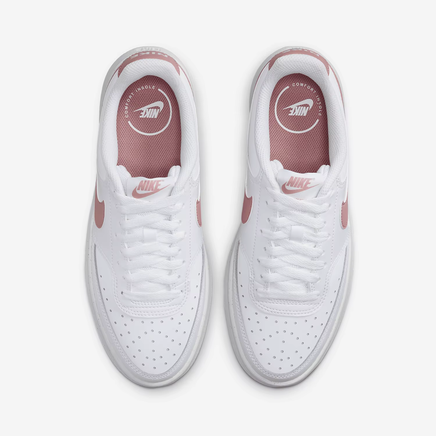 Nike officiel véritable Court Vision Alta femmes baskets décontractées à semelle épaisse DZ5394-102