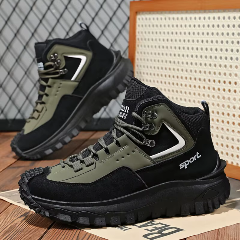 Chaussures de randonnée d'extérieur à tige haute pour hommes