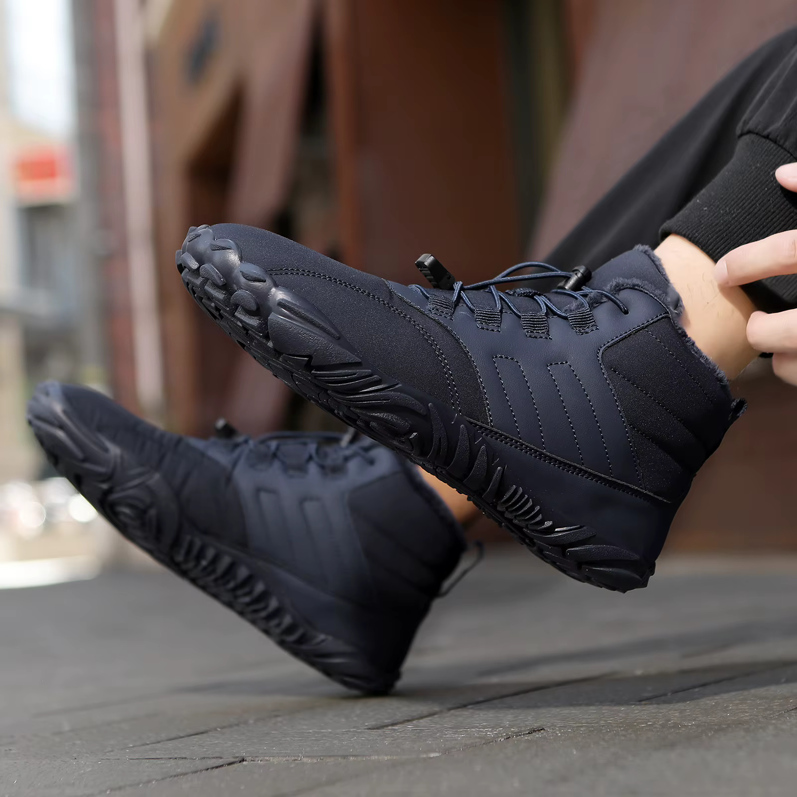 Bottes de neige imperméables pour hommes et femmes