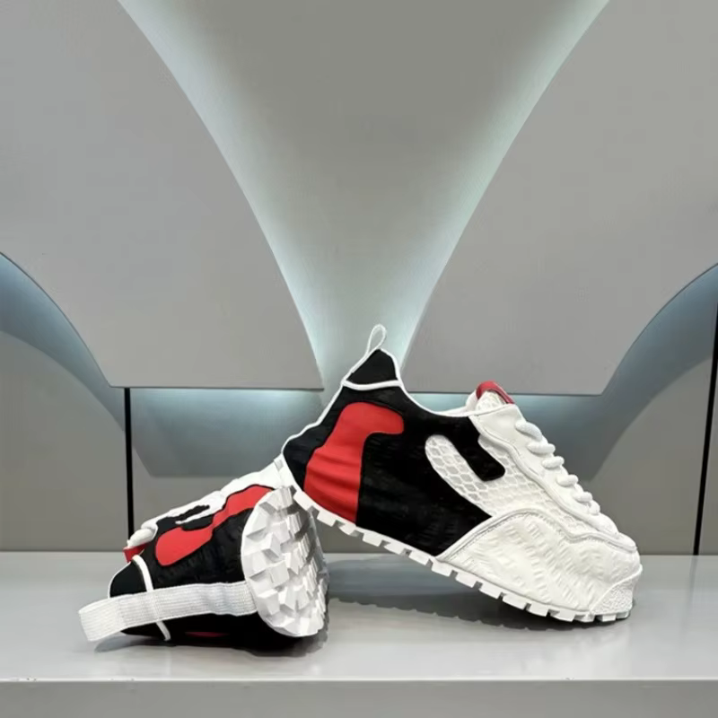 Marque chaussures pour hommes mode grosses baskets nouvelle maille