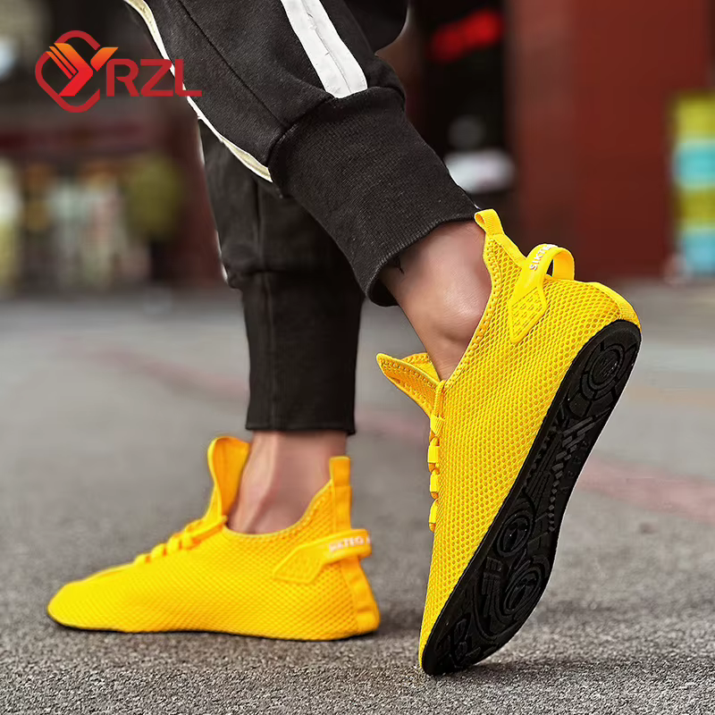 YRZL baskets hommes mode chaussettes course chaussures décontractées confortable haut