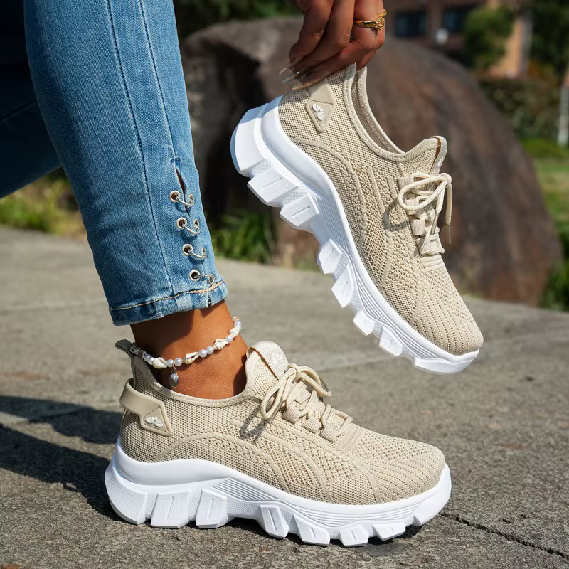 Chaussures tricotées légères et respirantes pour femmes