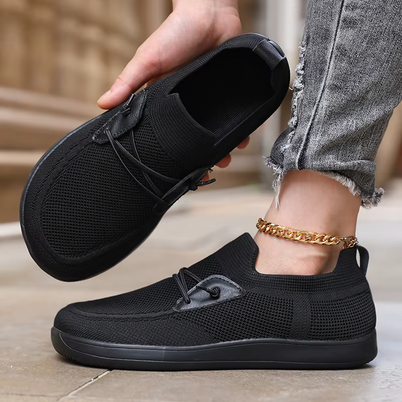 Baskets simples à pieds larges pour femmes