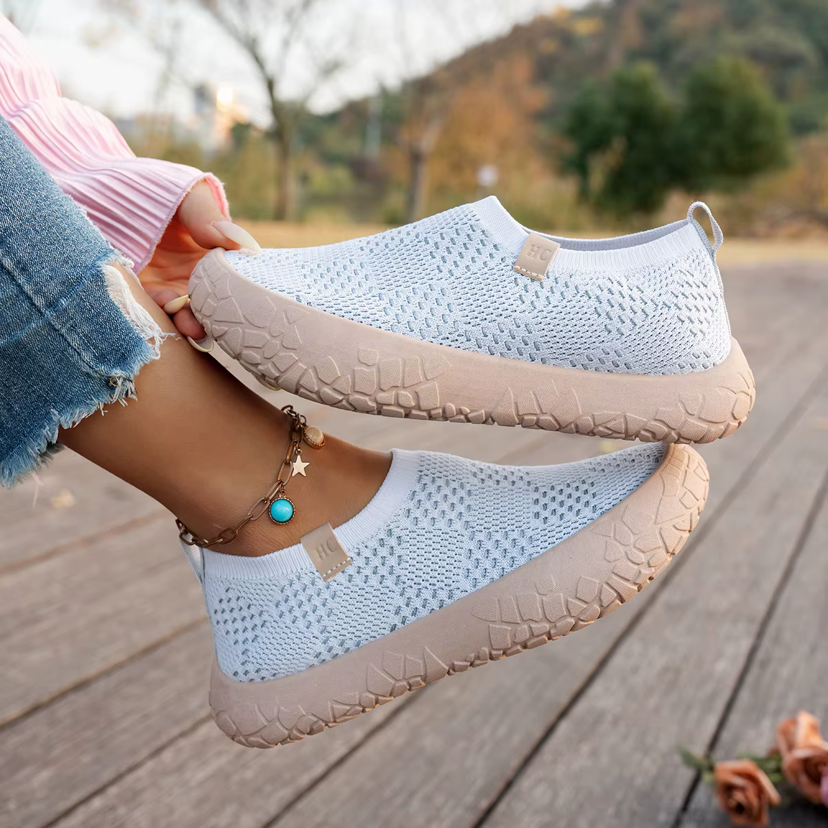 Chaussures décontractées sportives pour femmes