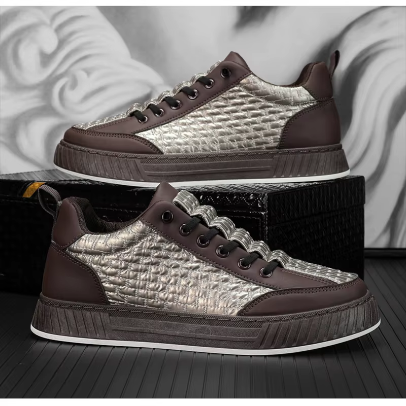 Baskets Montantes à Plateforme pour Homme