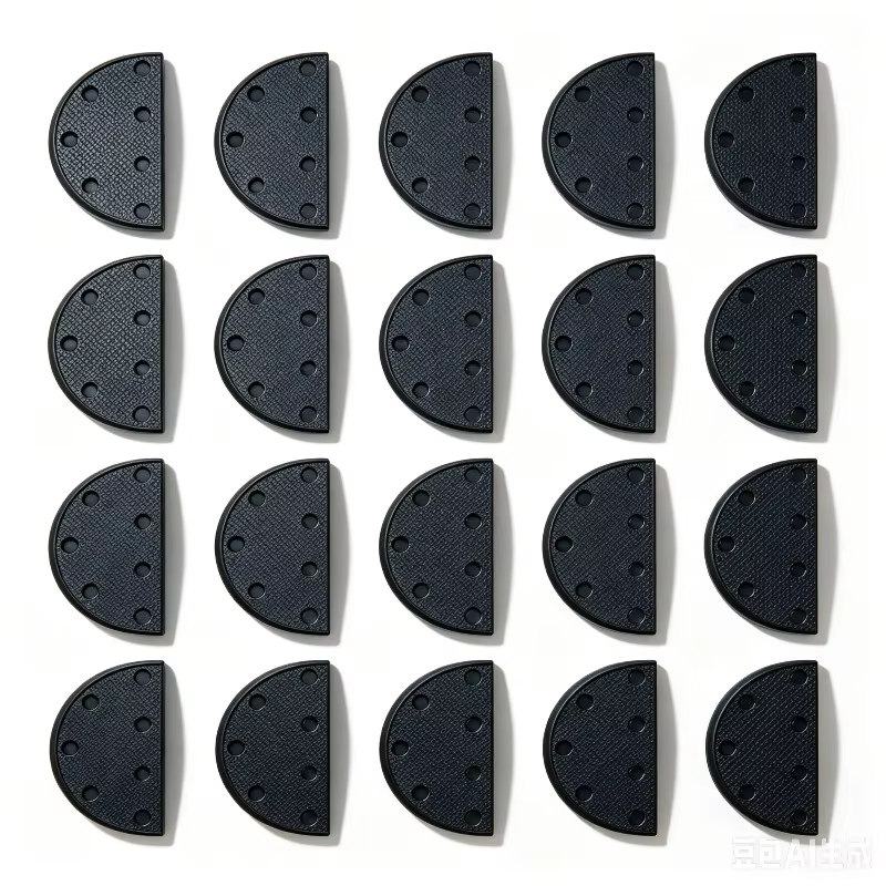 Plaques de protection en caoutchouc pour talons et bouts de chaussures