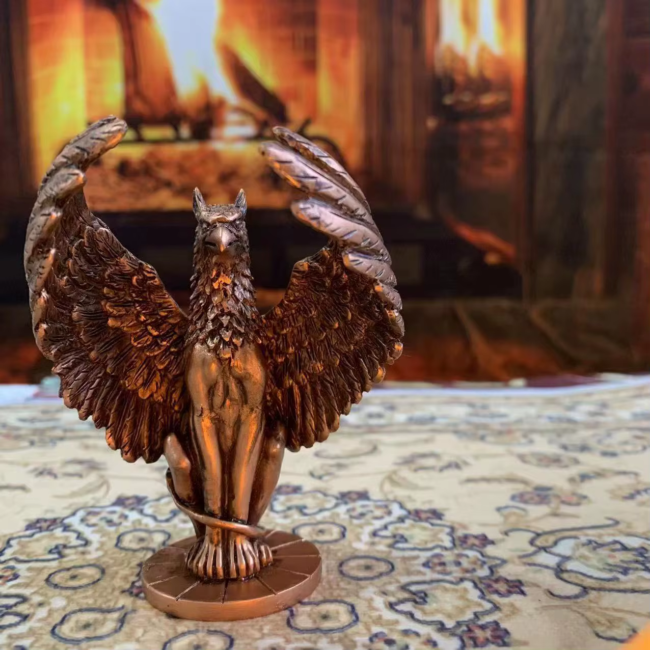 Figurine de Griffin mythologique, Figurine de Griffindo, artisanat en résine, accessoires de bureau, décoration de chambre, ornement, cadeau pour enfants