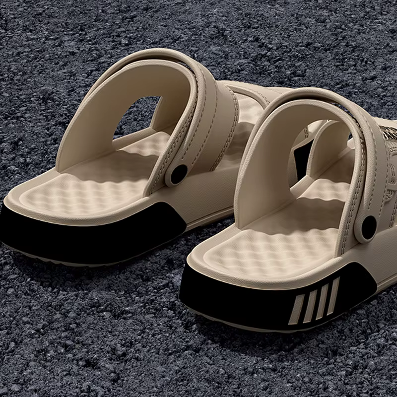 Chaussons d'été pour hommes en EVA à semelle souple