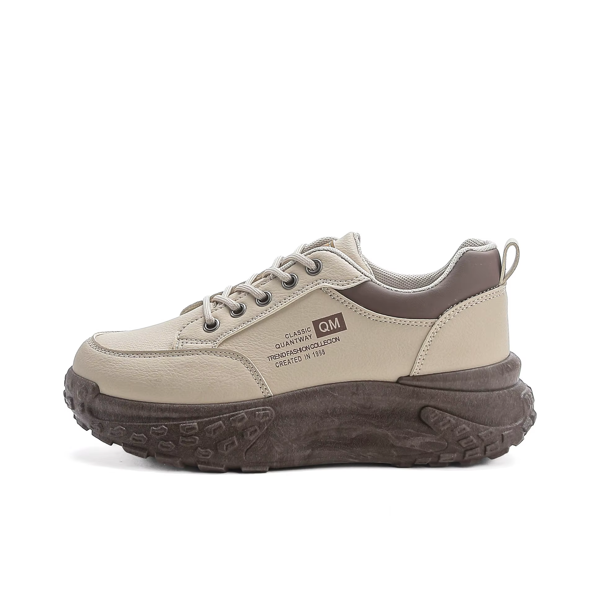 Printemps 2025 femmes papa chaussures polyvalent Absorption des chocs sport décontracté fond épais anti-dérapant résistant à l'usure bas haut EVA semelle intermédiaire