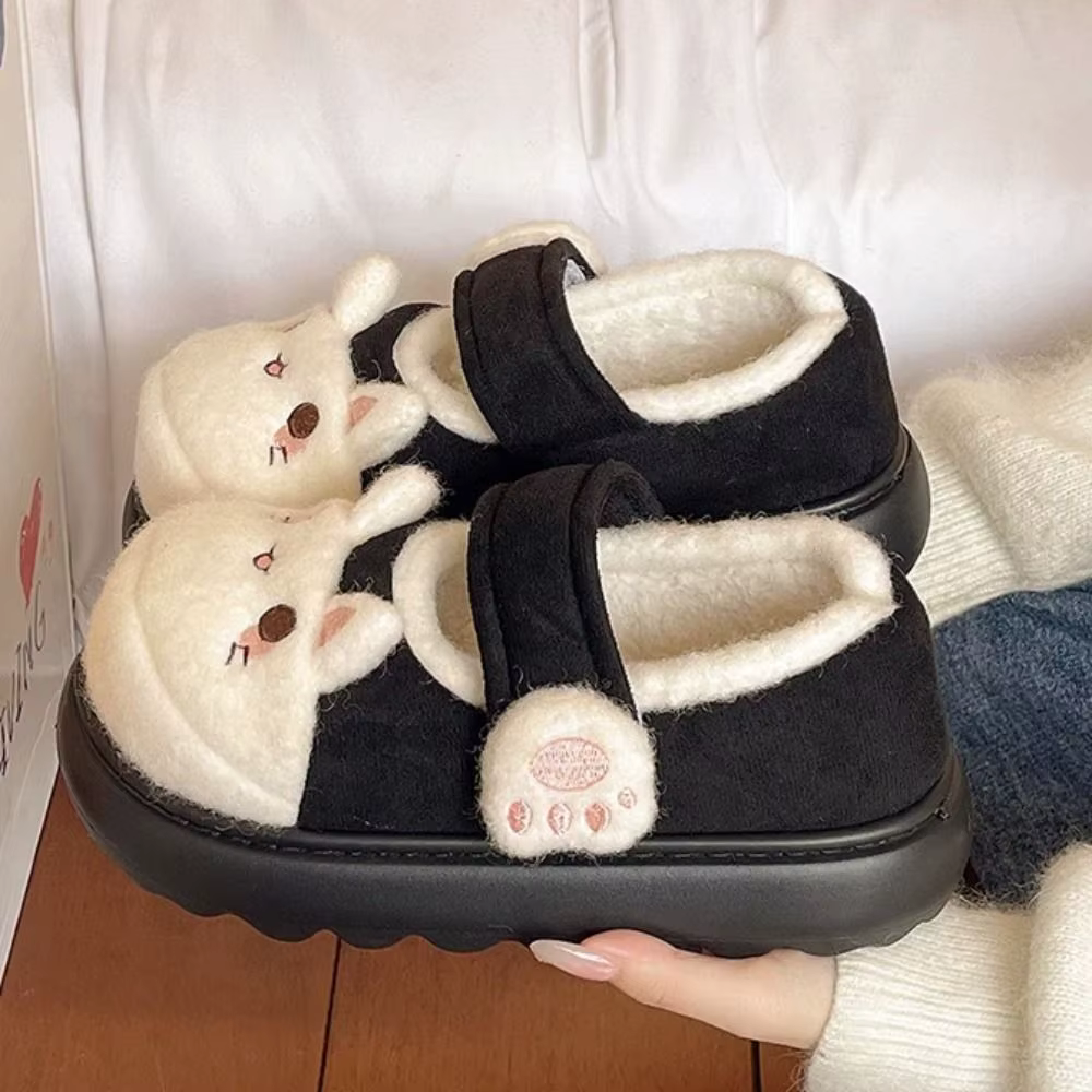 Chaussures antidérapantes en forme de patte de chat de dessin animé