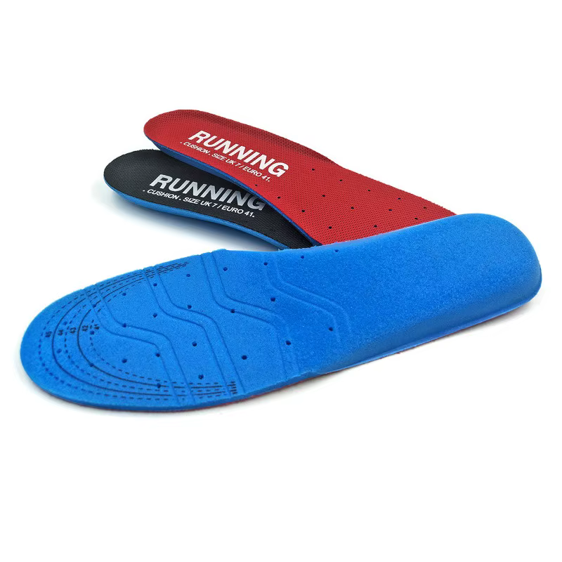 Semelles intérieures absorbant les chocs pour chaussures