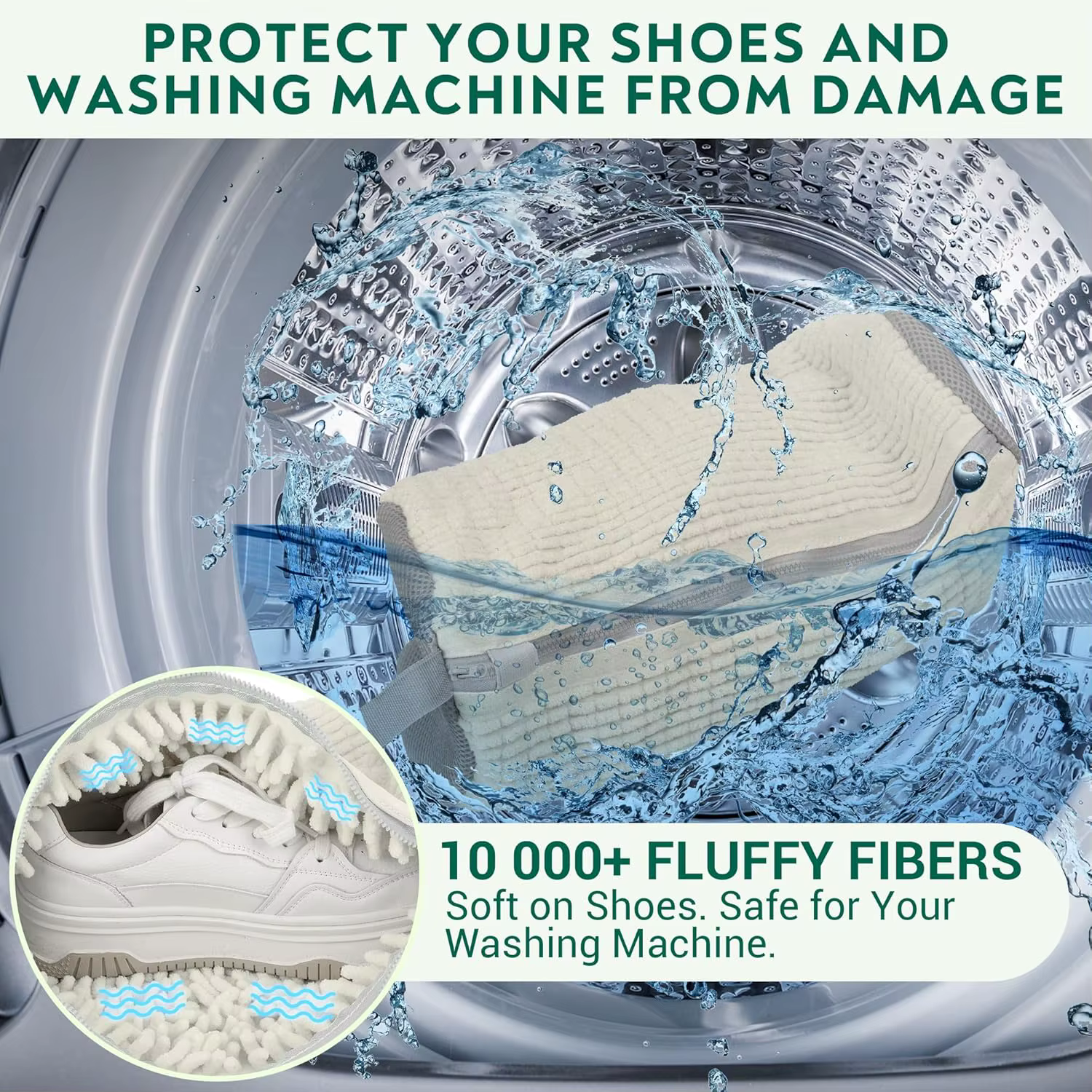 Sac de lavage pour chaussures