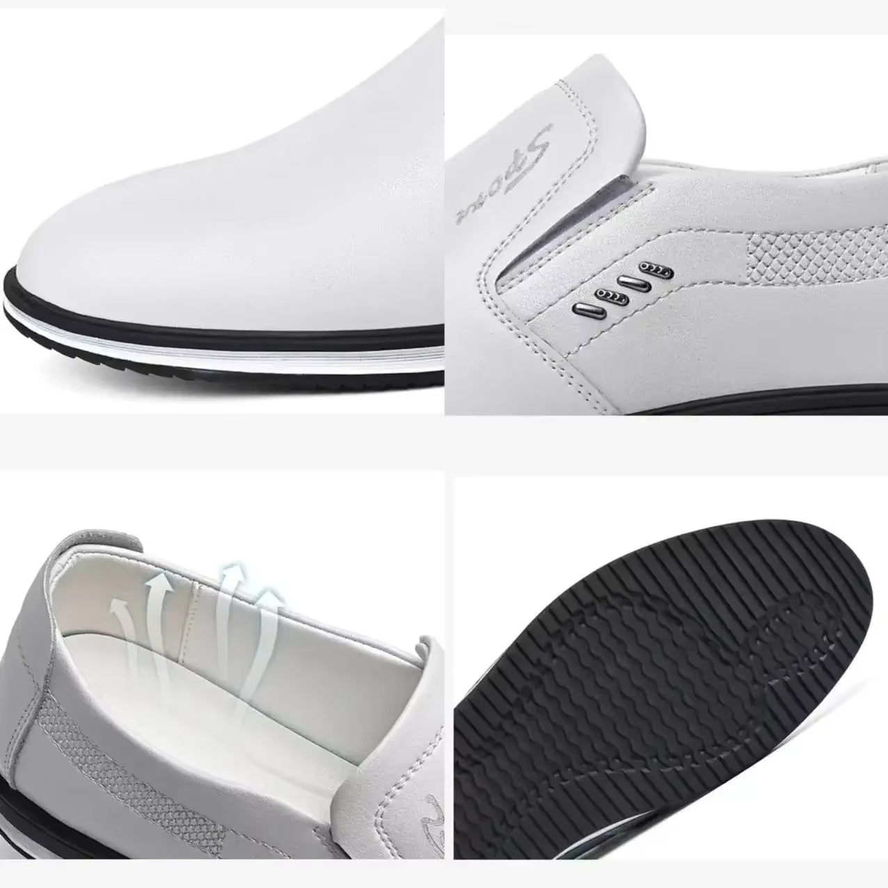 Chaussures en cuir pour hommes
