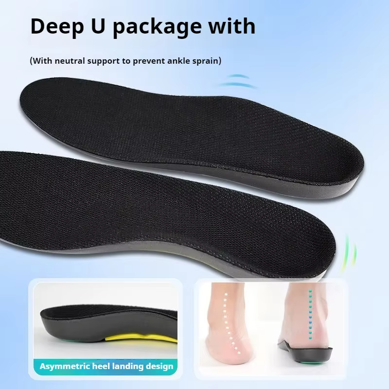 Semelles intérieures de sport absorbant les chocs
