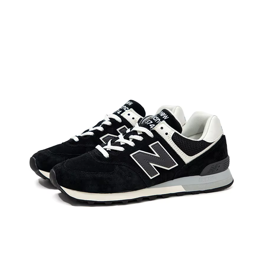 POIZON 574 New Balance 'Noir Blanc' U574BK2