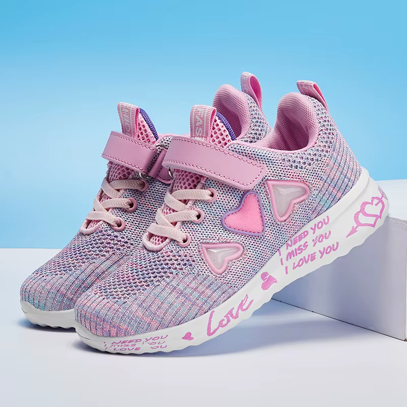 Chaussures en tricot confortables pour filles