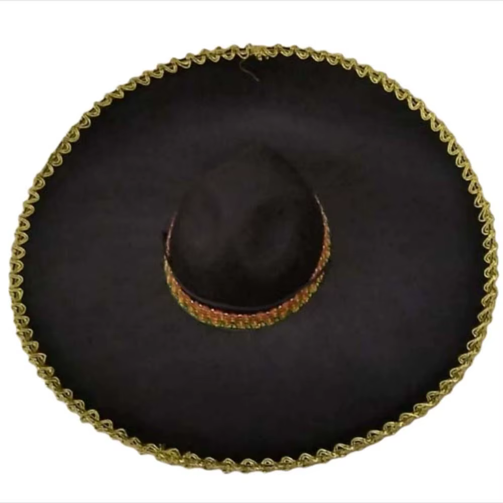 Chapeau Sombrero de Style ethnique, grand chapeau de soleil respirant, chapeau du mexique à bord roulé, casquettes mexicaines pour hommes et femmes