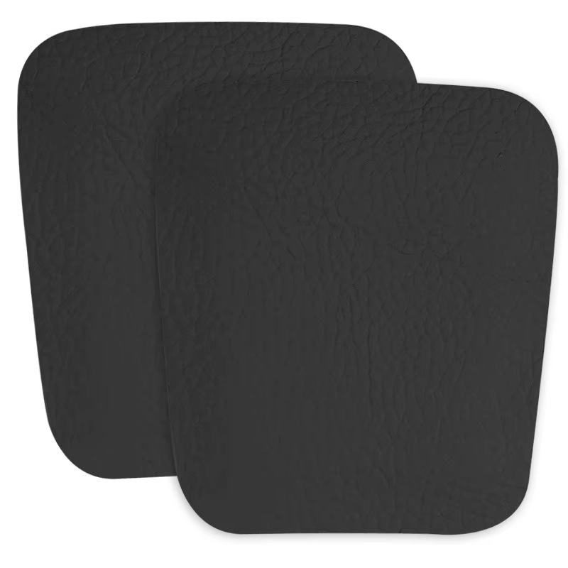 2 paires de coussinets de langue en cuir de taille uniforme – Semelles intérieures antidérapantes et confortables