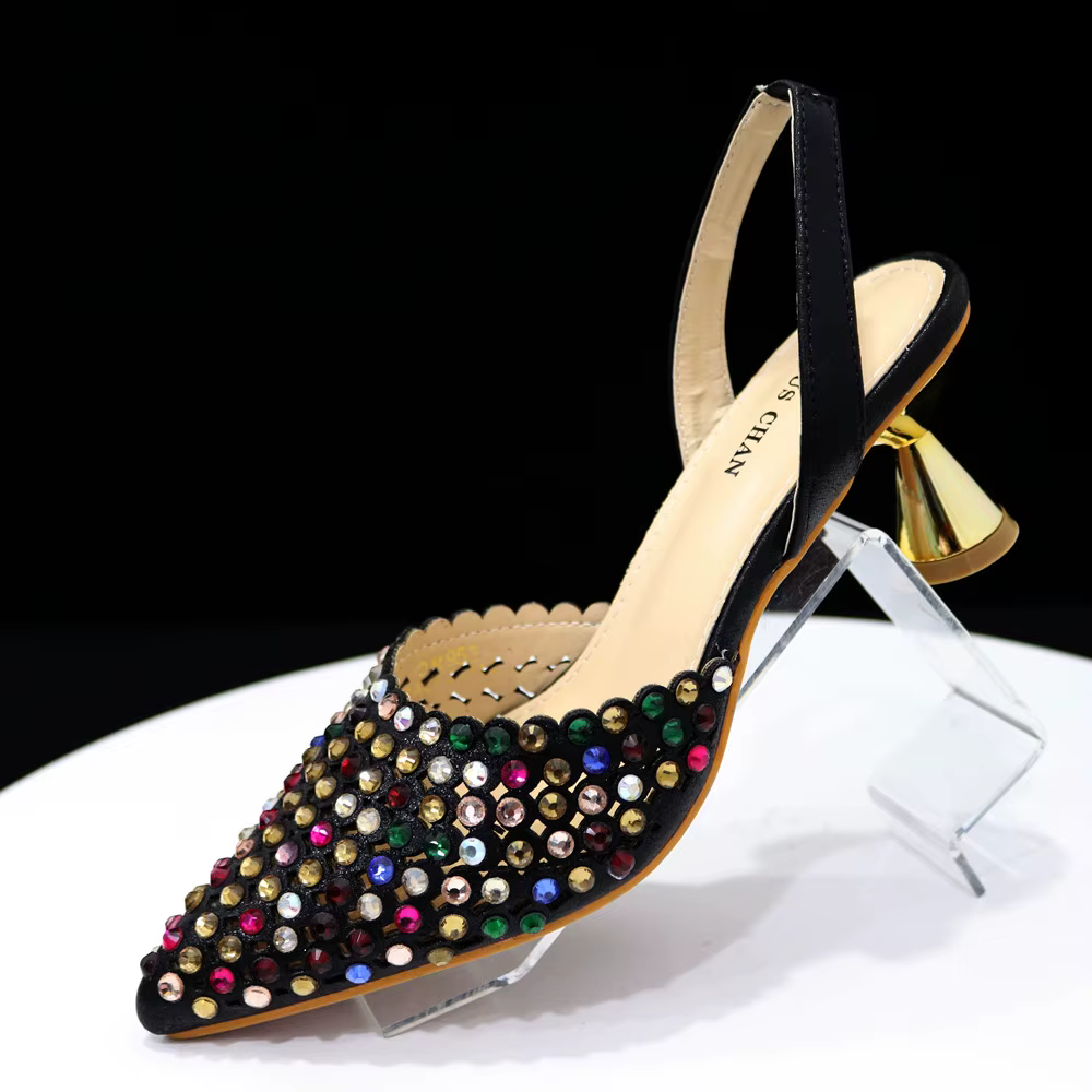 Venus Chan-Chaussures de Mariage à Talons Hauts et Pointus INS