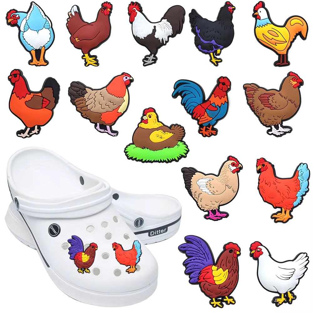 9/14 Pièces Breloques et boucles décoratives pour chaussures