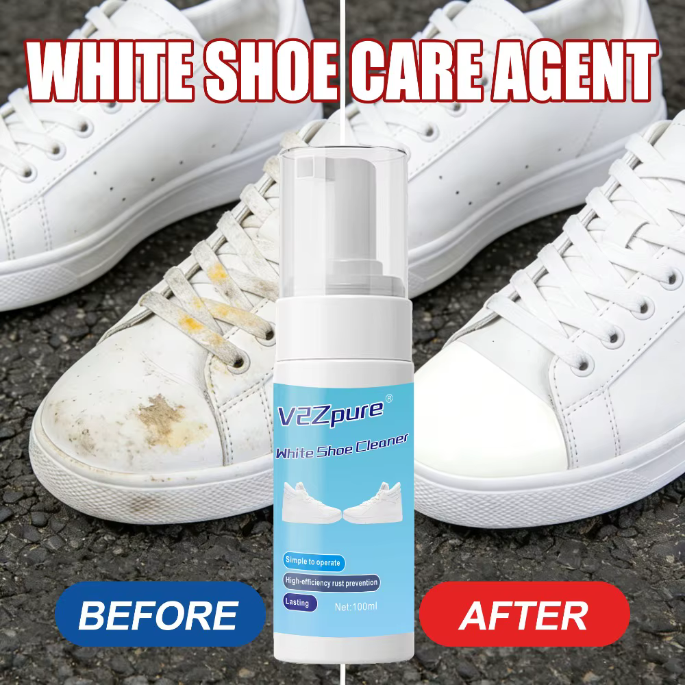 Nettoyant pour chaussures blanches