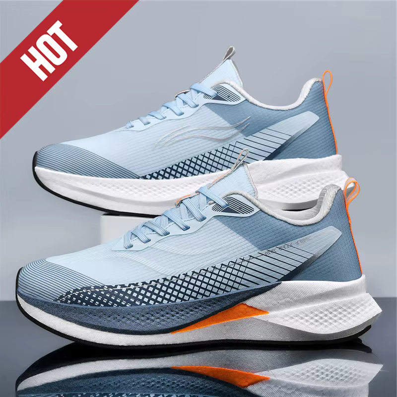 Chaussures de course Marathon Spécialisées Homme Femme Sportives avec Plaque Carbone Respirantes Légères Confortables Amorti Stabilité