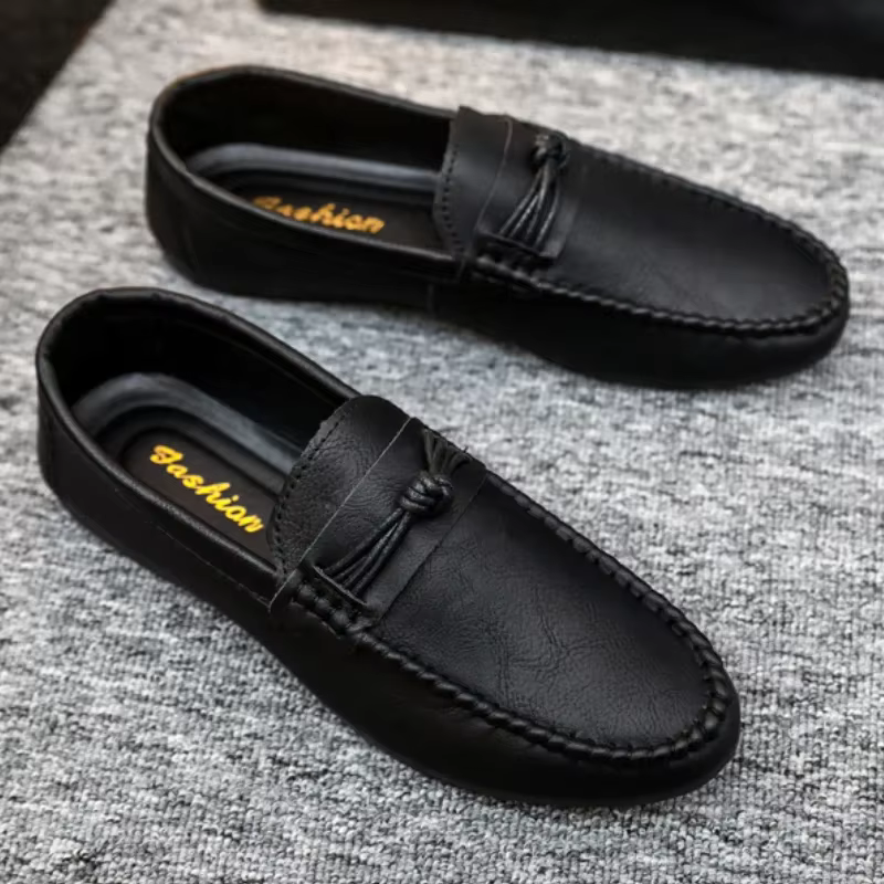 Mocassins Confortables à Enfiler pour Homme