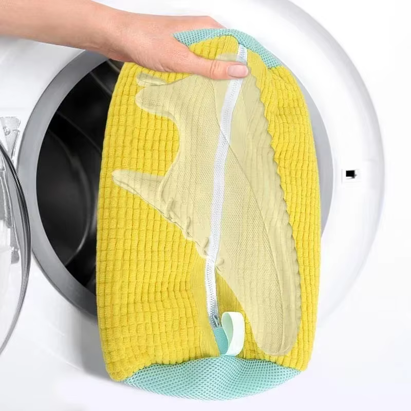Sac de lavage de chaussures en coton