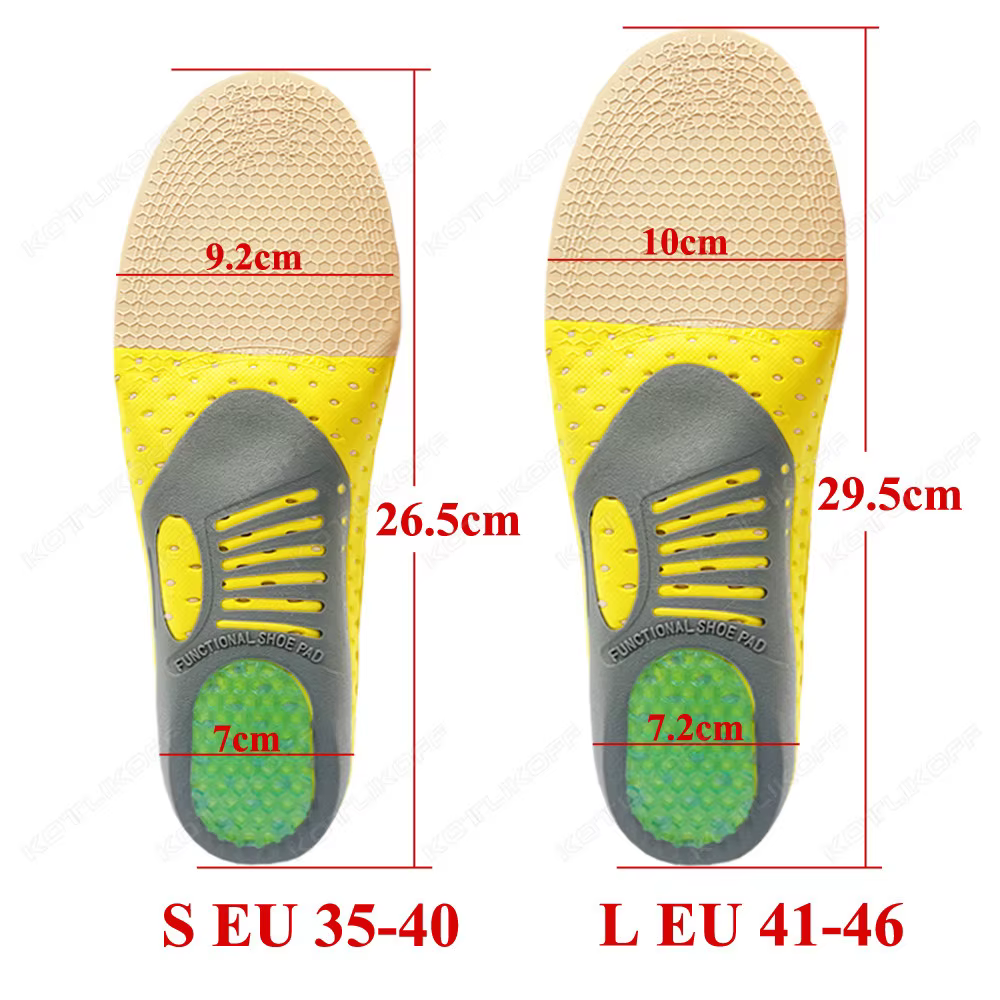 Semelles Orthopédiques pour Chaussures